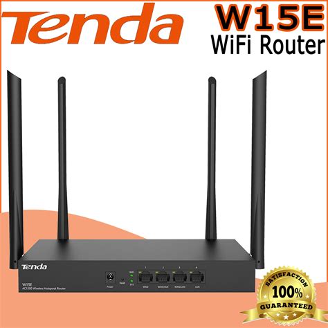 Tenda W15E AC1200 Wireless Hotspot WiFi Router Lazada PH