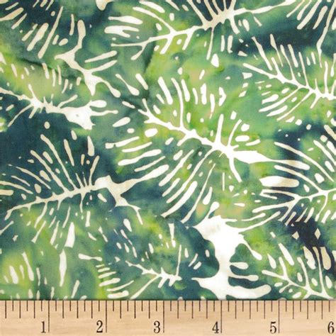 Northcott Banyan Batik Boho Beach Multi Green Boho Beach Boho Fabric