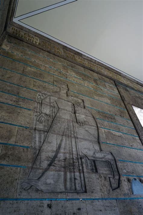 Vertical Shot of Relief of Anitkabir Mausoleum. Ankara, Turkey ...