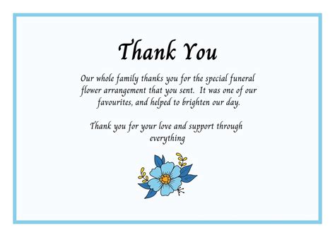 Free Printable Funeral Thank You Card Templates To Customize Canva