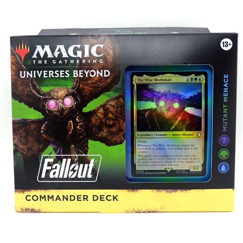 MTG Fallout Commander Deck Mutant Menace Madtoyz