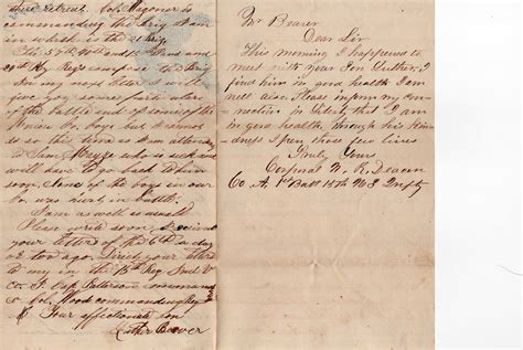 HMS Defiant: CIVIL WAR LETTERS HOME III