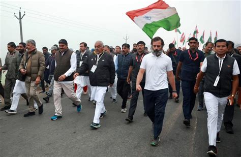 A Day After Twin Blasts In Jammu Rahul Gandhi Resumes Bharat Jodo