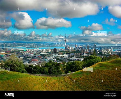 New Zealand Skyline Of Auckland Neuseeland Skyline Von Auckland