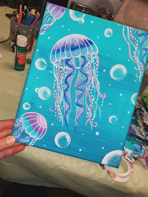 How To Paint A Jellyfish Artofit