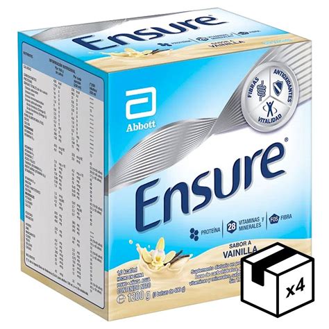 Pack Ensure En Polvo Sabor Vainilla X Gramos Farmacia Leloir