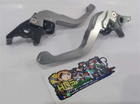 Jual Handle Rem Morin Honda Pcx Cnc Titanium Grey Di Seller