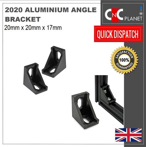 2020 Aluminium V Slot Extrusion L Shape Corner Joint Right Angle