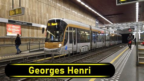 Premetro Station Georges Henri Brussels Walkthrough Youtube