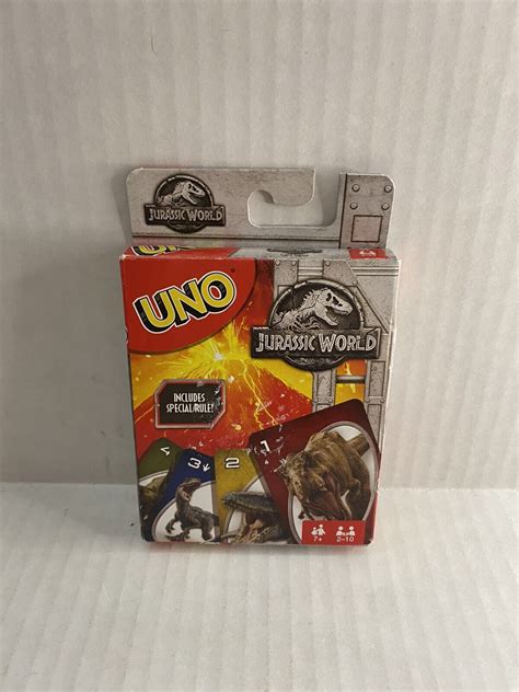 UNO Jurassic World Card Game NEW EBay