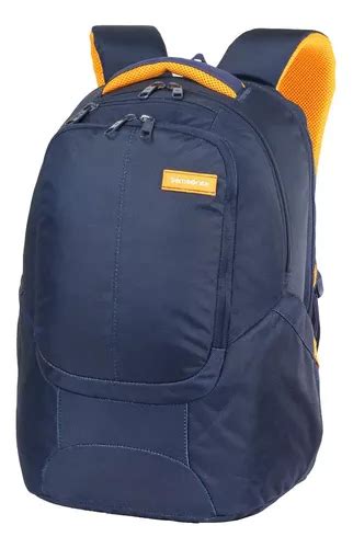 Mochila Portanotebook Samsonite Laser Con Buena Capacidad Color Azul