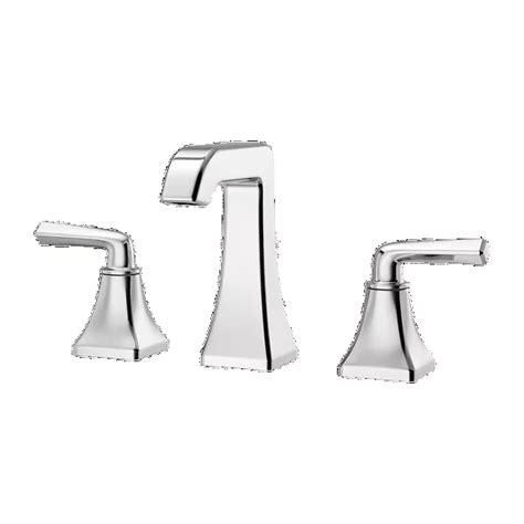 Polished Chrome Park Avenue Lg49 Fe0c 2 Handle 8 Widespread Bathroom Faucet Pfister Faucets