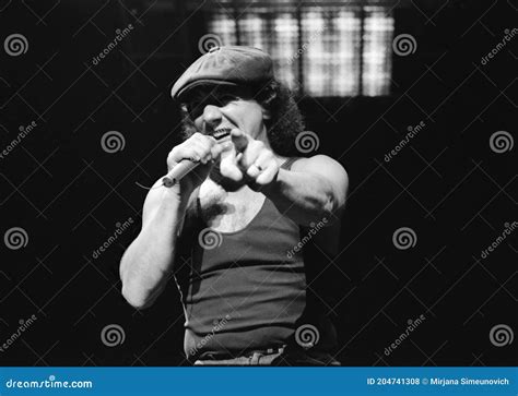 AC/DC Live in Toronto Canada 1990 Editorial Stock Photo - Image of ...