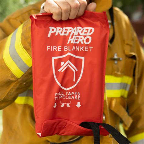 Prepared Hero Fire Blanket A Crucial Safety Tool For Every Home