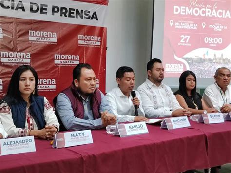 Morena Oaxaca Convoca A Marcha Organizada Por El Presidente L Pez