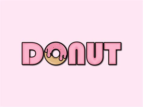 DONUT | Logo | Minimal Illustration by Isra Jahan on Dribbble