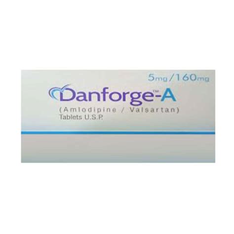 Danforge A 10mg 160mg Tablet Medimart Pk