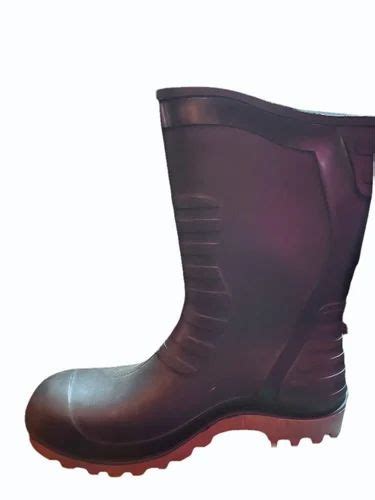 Black Pvc Safety Gumboots At Rs Pair Safety Gumboots In New Delhi