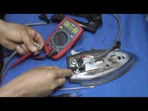 Como Reparar Una Plancha Electrica Para Ropa Marca Oster Youtube