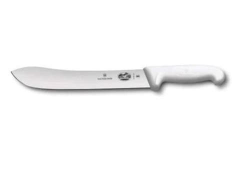 Victorinox Butcher Knife White Handle 25cm ‣ Blade Master