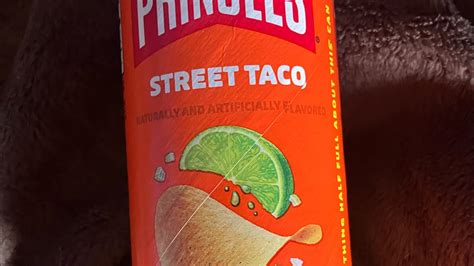 Reviewing Pringles Street Taco Youtube