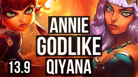 Annie Vs Qiyana Mid Rank Annie Godlike Games Tr