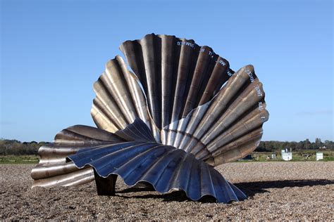 The Aldeburgh Scallop By Maggie Hambling Artwork On Th Flickr