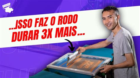 Rodo Para Serigrafia Mais Dur Veis M Todo Infal Vel Serigrafia