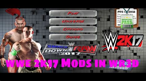 How To Download Wwe 2k17 Mod In Wrestling Revolution 3d Wr3d Game Youtube