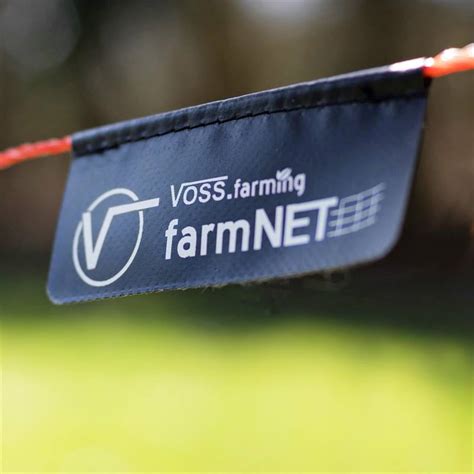 Filet de clôture électrique farmNET de VOSS farming pour ovins