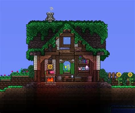 Pin de per z7 em โปรเจกตนาลอง Terraria Ideias de casas Construção