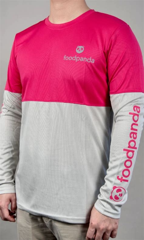 Foodpanda Long Sleeve Shirt Xs Men S Fashion Tops Sets Tshirts