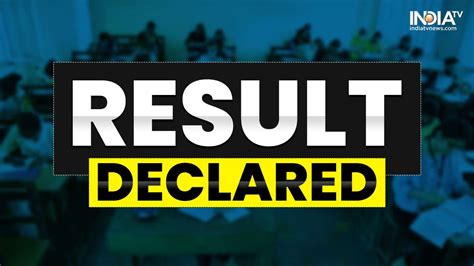 Icsi Cs Executive Results Declared At Icsi Edu Direct Link India Tv