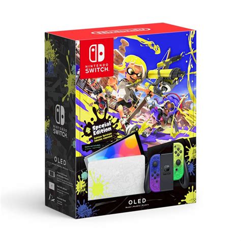 Consola Nintendo Switch Oled Splatoon 3 De 64 Gb Coppel