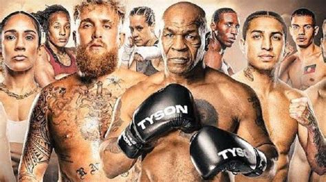 Link Streaming Tinju Dunia Mike Tyson Vs Jake Paul Live Netflix