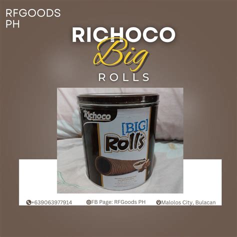 Richoco Big Rolls Chocolate On Carousell