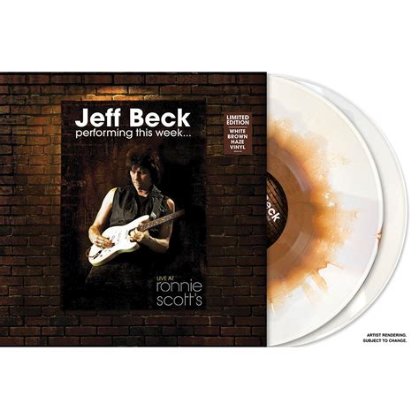 Buy Jeff Beck Live At Ronnie Scott’s (Brown and White Limited Edition ...