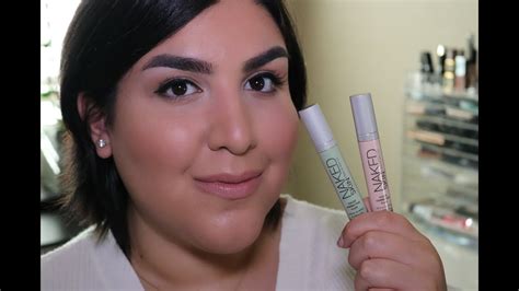 NEW Urban Decay Naked Skin Color Correcting Fluid Review YouTube