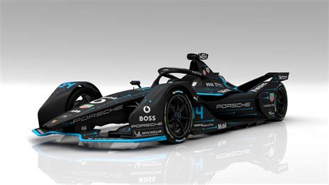 Porsche X Electric With New Livery At The Formula E Season Finale In