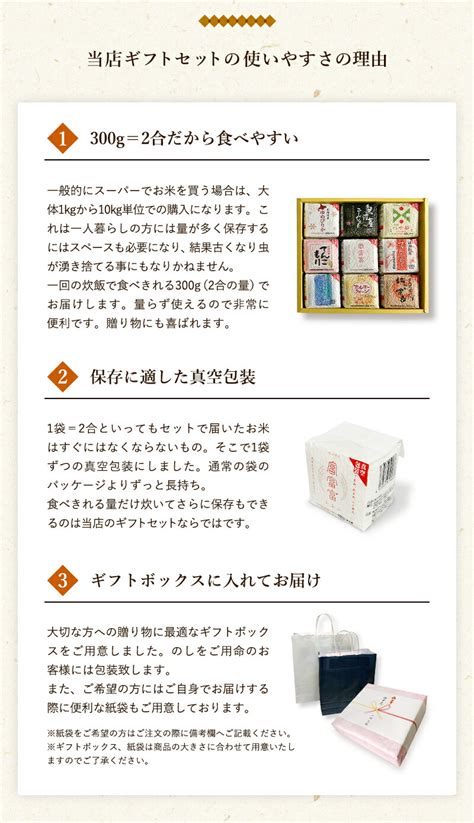 【楽天市場】令和6年産 北陸三県食べ比べギフトセット2合×12袋 北陸三県 米 白米 精米 2合3種 富富富 ひゃくまん穀 いちほまれ