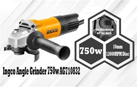 Combo Pack Angle Grinder W Plus Impact Drill W Ingco Super Select