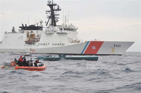 A Coast Guard Cutter Bertholf Boarding Team Aboard Nara And Dvids