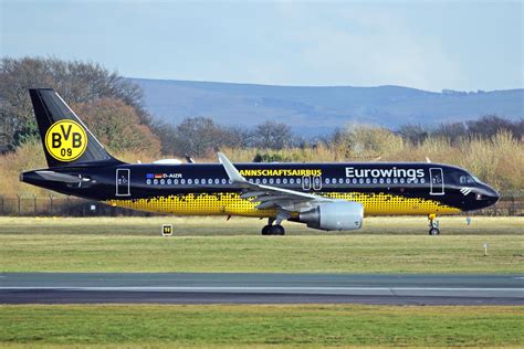 D Aizr Airbus A S Eurowings Borussia Dortmund Log Flickr