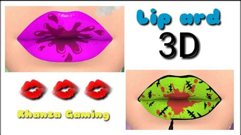 Bermain Lip Art 3d Gameplay Youtube