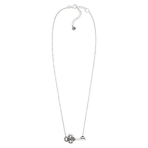 Silpada Low Key Horizontal Key Necklace In Sterling Silver Pricepulse