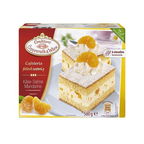 Conditorei Coppenrath Wiese K Se Sahne Mandarine Blechkuchen St Ck