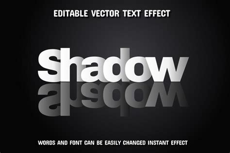 Efecto De Texto Vectorial Editable Vector Premium