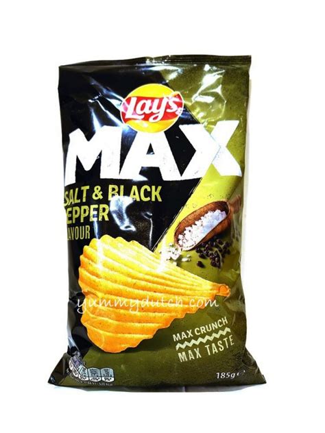 Max Salt And Black Pepper Lays Yummy Dutch