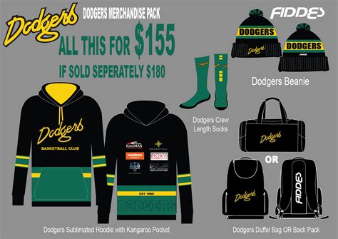 Dodgers - Merchandise Pack - Fiddes Direct