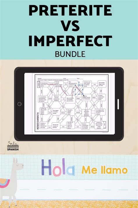 Preterite Vs Imperfect Spanish Practice Activities Artofit